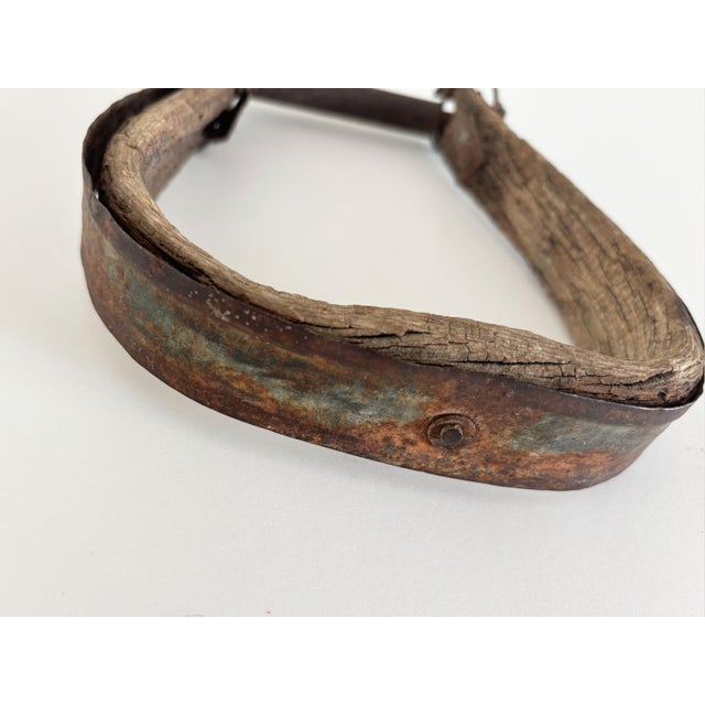 1880s Antique Western Horse Saddle Stirrup, Single For Sale In Minneapolis - Image 6 of 8