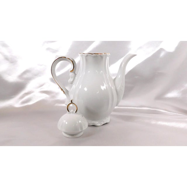 1980s 1980s Winrose Collection Floral Coffee Pot and Creamer For Sale - Image 5 of 10