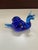 Glass Vintage Artist Made Blue Glass Snail For Sale - Image 7 of 12