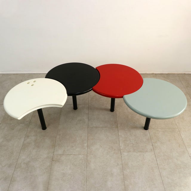 Arflex Haru Modular Coffee Table by Isao Hosoe & Ann Marinelli for Arflex, 1980s For Sale - Image 4 of 6