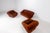 Brown Piumino Seating Set by De Pas, Durbino & Lomazzi for Dalloca, Italy, 1970s, Set of 3 For Sale - Image 8 of 18