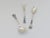 Sterling Silver Plique-a-Jour Enamel Flatware Trio For Sale In Los Angeles - Image 6 of 10