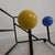 Wall Coat Rack in Steel Frame with Colored Balls in the style of Roger Feraud, 1950s For Sale - Image 13 of 14