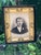 Wood Large Antique Gold Frame With Antique Print of a Distinguished Man For Sale - Image 7 of 11