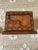 Antique Rectangle Intricate Parquetry Wooden Jewelry Desk Dresser Box For Sale In Chicago - Image 6 of 11