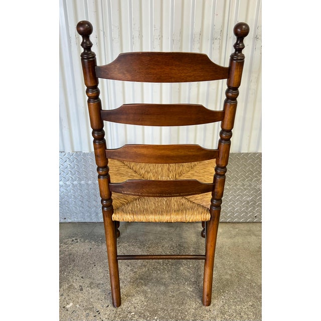 Signed and Decorated Hitchcock Dining Chairs - Set of 6 For Sale In New York - Image 6 of 12