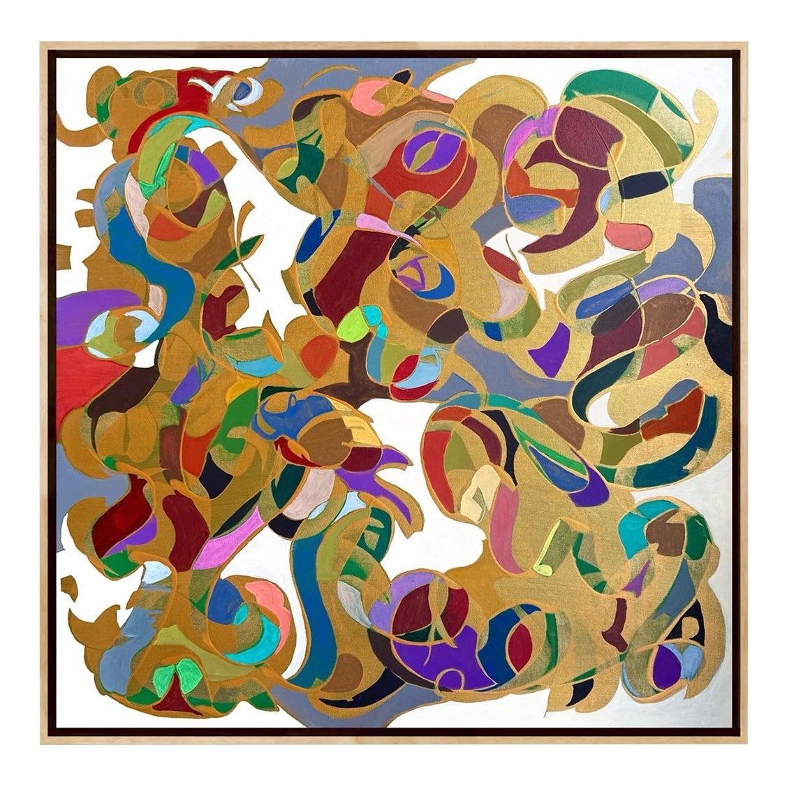 Original Abstract Titled “Everything Is Something” | Chairish