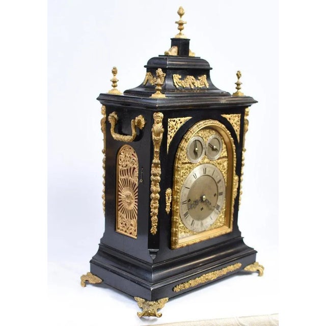 Victorian Bracket Clock, 1880s For Sale - Image 10 of 15