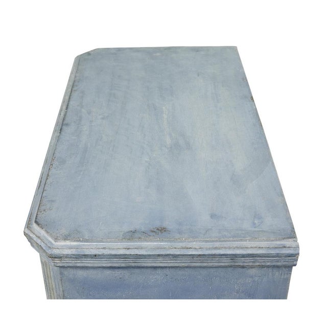 Blue Swedish Gustavian Chests of Drawers, 1880, Set of 2 For Sale - Image 8 of 12