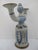 Ceramic Ken Edwards El Palomar Blue Tonala Mexico Folk Figural Pottery 2 Arm Candelabra For Sale - Image 7 of 11