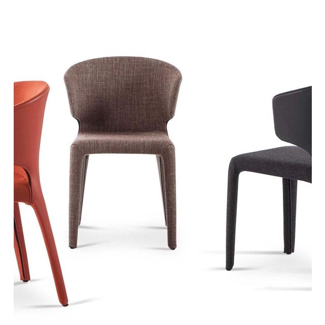 Hola 369 Chairs by Hannes Wettstein for Cassina, Set of 5 For Sale - Image 3 of 9