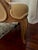 Textile Vintage French Louis XV Style Wingback Bergère Chair — Carved Wood Frame, Hand-Tied Springs For Sale - Image 7 of 12