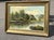 Signed William Langley 19th Century oil on canvas in gilt frame. Has a small piece of damage on the canvas, see pics. Size...