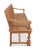French Bunny Williams Home Kingston Teak Bench For Sale - Image 3 of 5