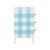 Chelsea House Inc Gracious Raffia Chest - Blue Gingham For Sale - Image 4 of 9
