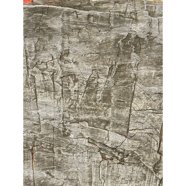 Wood Original Mixed Media Abstract Painting " the Space Between" by Sonia Gold For Sale - Image 7 of 16