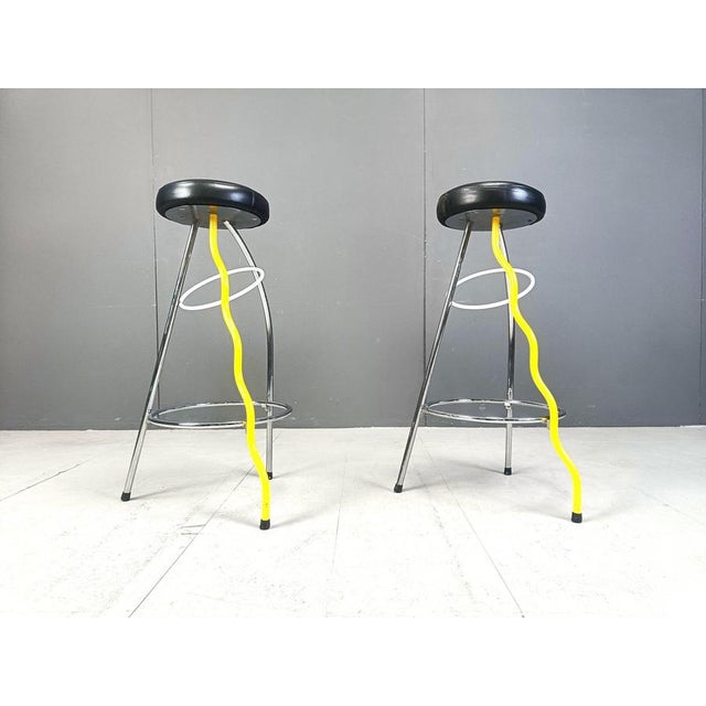 1980s Duplex Stools by Javier Mariscal for BD, 1980s, Set of 2 For Sale - Image 5 of 10