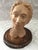 Beige Statue Sculpture in Raw Earth of Woman, 1950s For Sale - Image 8 of 12