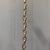 Small Pressed Glass Pendant Lamp with Chain and Ceiling Rose from Holophane, 1930s For Sale - Image 11 of 18