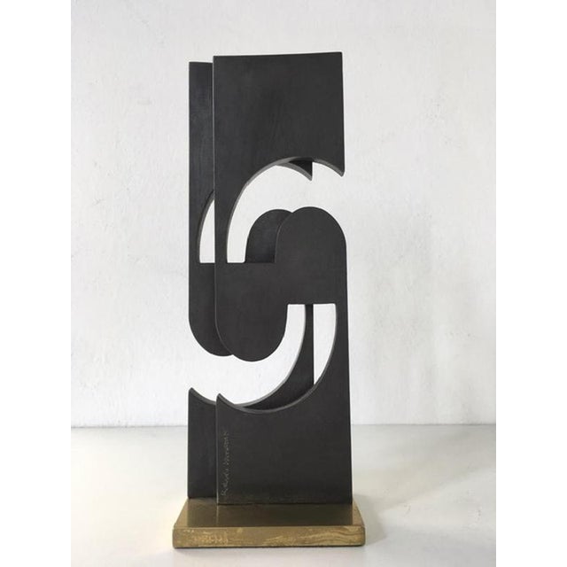 Roberto Vecchione, Postmodern Abstract Sculpture, 1998, Metal For Sale - Image 4 of 16