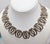 Metal Vintage Signed Monet Goldtone Link Collar Necklace, 1956 Ad Piece For Sale - Image 7 of 10