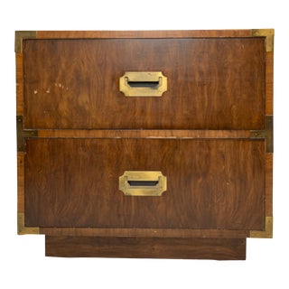 1970s Vintage Dixie Campaign Nightstand For Sale