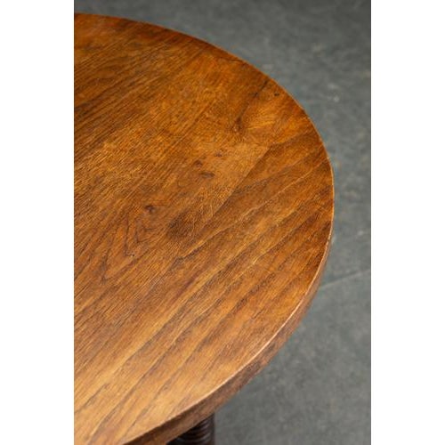 Art Deco Side Table by Charles Dudouyt For Sale - Image 5 of 11