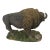 Vintage Male Bison Tabletop Animal Sculpture For Sale