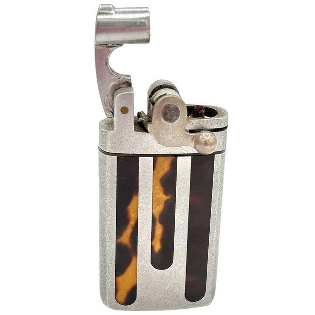 Mid-Century Modern 1940s Rare Wwii Vulcano "Démarreur" Kickstarter Machined Aluminum Lighter, Africa For Sale - Image 3 of 8