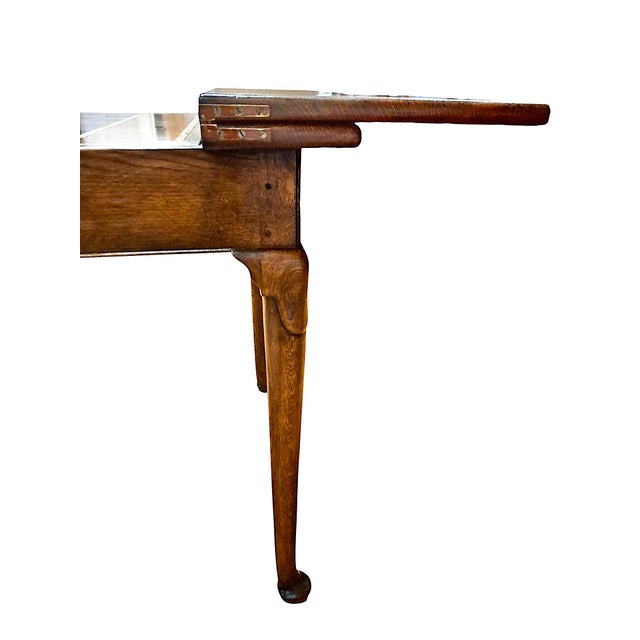 Wood Antique English Oak Changeable Multi-Game Table For Sale - Image 7 of 13