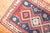 Early 20th Century Antique Zabihi Collection Kazak Rug - 3'2" x 4'11" For Sale - Image 5 of 6