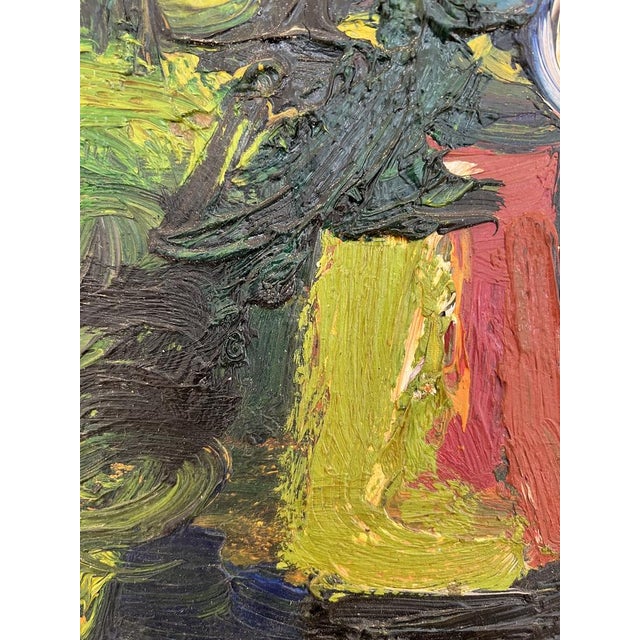 Gian Rodolfo D'accardi, Fleurs, Oil on Wood, Framed For Sale - Image 8 of 13