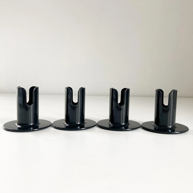 1980s Jorma Vennola for Iittala Finland Kaveri Champagne Coupe Glassware- Set of 4 For Sale - Image 11 of 12