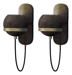 Fleming Wall Lamp by Wood Tailors Club