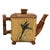 Late 19th Century Victorian Majolica Faux Bamboo Teapot With Relief Songbird Motif, Circa 1890 For Sale - Image 5 of 9