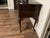 Vintage Mahogany Solid Wood Chippendale Style Executive Desk Excellent For Sale - Image 4 of 12