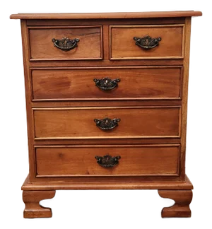 Diminutive Five Drawer Mahogany Chest