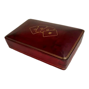 Vintage Italian Leather Box