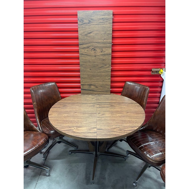Mid Century Modern Chromecraft Dining Set - 6 Chairs For Sale In Dallas - Image 6 of 8