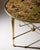 Maison Bagues Eglomized Glass Side Table, Brass, Art Deco Period For Sale In Austin - Image 6 of 9