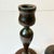 Auburn Early 20th C. Antique Federal Farmhouse Americana Hand Turned Walnut Candle Holders - A Pair For Sale - Image 8 of 11