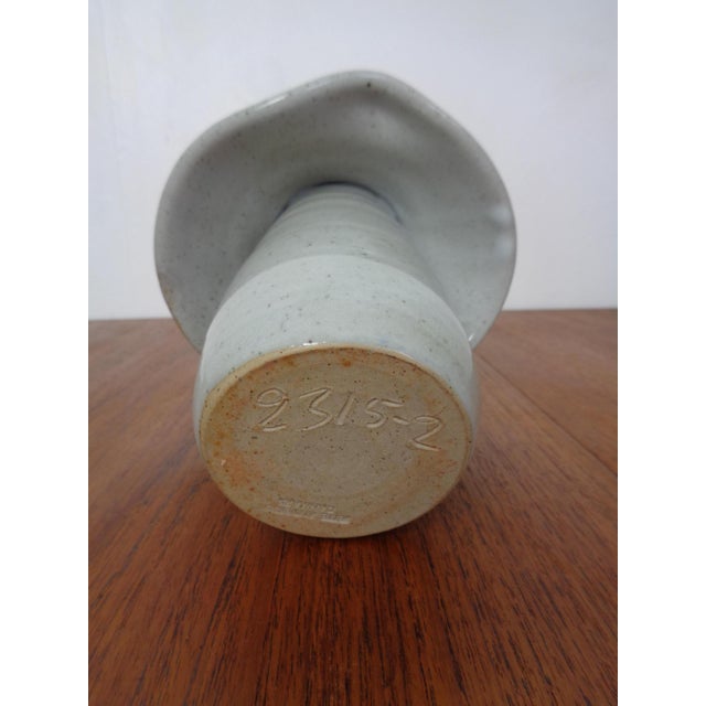 Studio Ceramic Vase from Jette Andersen, Denmark, 1960s For Sale - Image 16 of 18