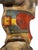 Metal Vintage 1940’s Mobo Horse Bronco Metal Riding Toy Self-Propelled England Wheels. Mid-Century Patina Steel Bouncing, Steering Ride Toy For Sale - Image 7 of 10