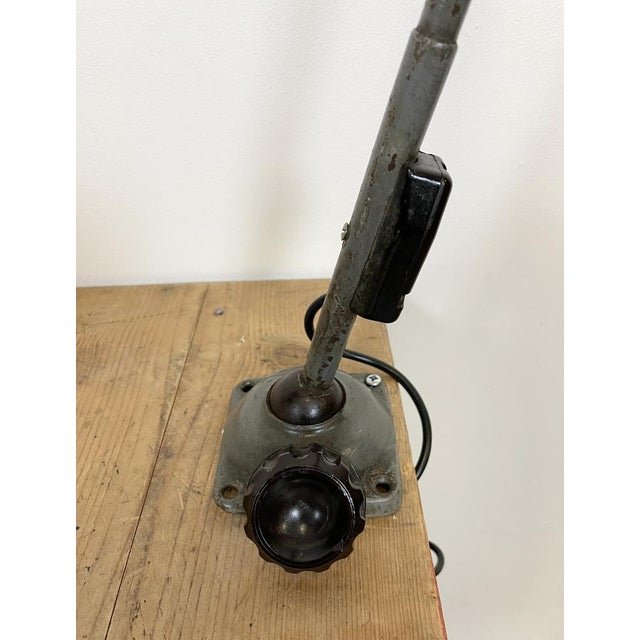 Large Industrial Workshop Table Lamp, 1960s For Sale - Image 4 of 18