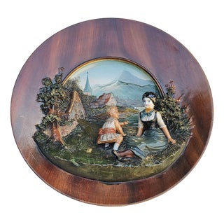DEP, Bas-Relief Plaque, 1920s, Terracotta For Sale