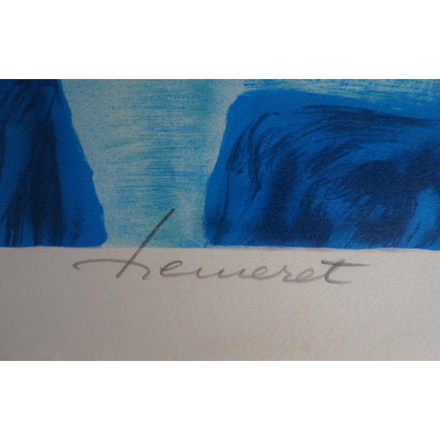 Claude HEMERET (1929) The White Piano Original color lithograph Signed in pencil On Arches wove paper, 75 x 56 cm (approx....