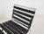 Set of 2 lounge chairs model Euro 1600 by Hans Eichenberger for Girsberger Reupholstered in black leather, new cushions....