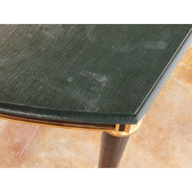 Late 19th/Early 20th Century Neoclassical Style Gilt-Bronze-Mounted Dining Table For Sale - Image 11 of 13