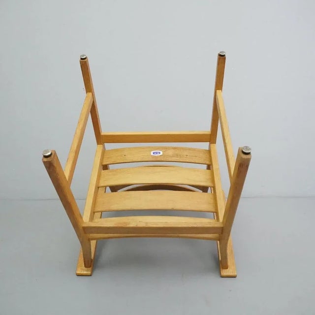 Mid-Century Modern Set of Danish Armchair Dining Chairs by Kurt Østervig for K.P. Møbler For Sale - Image 3 of 10