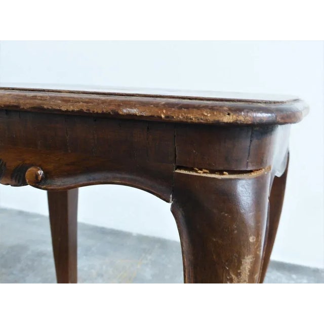 Brown Triptych Coffee Tables, 1950s, Set of 3 For Sale - Image 8 of 9